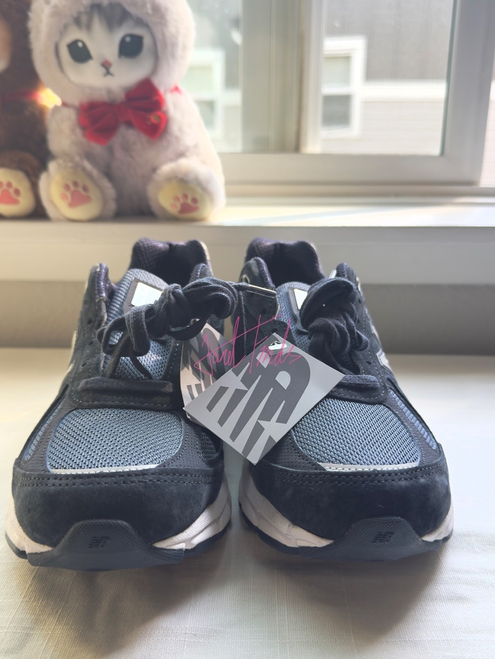 NWT👟New balance 990v4 Made in USA Navy sneakers (without shoesbox ) -US suze 7.5